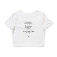 Spann Bar Graphic - Women’s Poly-Cotton Crop Tee